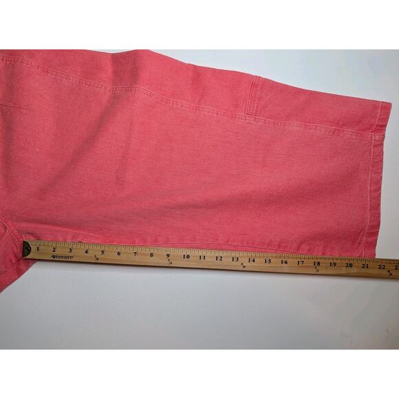 Anthropologie The Kenna Mid-Rise Heritage Petite Barrel Jeans by Pilcro Plus 34P - Picture 15 of 16